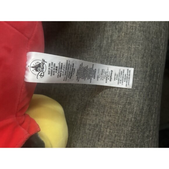 Disney Parks Cuddleez Mickey Mouse Soft Squish Pillow Large Plush 25" - Picture 6 of 7